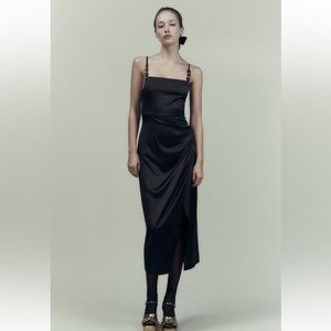 ZARA Satin dress - NEW WITH TAGS